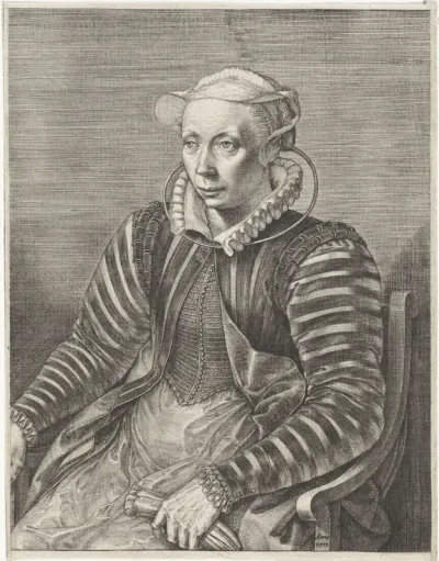Portret van Volcxken Diericx