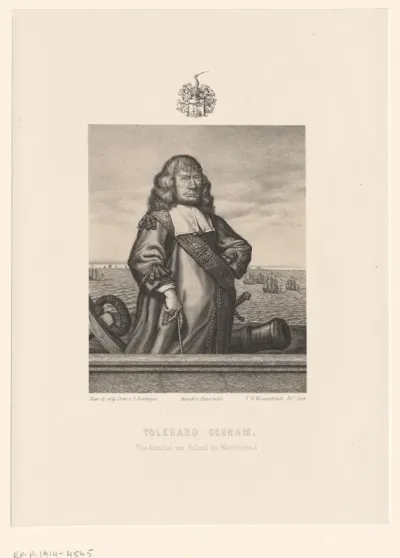Portret van Volkert Schram