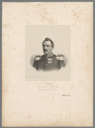Portret van Von Holleben