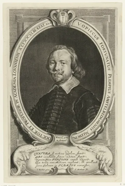 Portret van Vopiscus Fortunatus Plempius