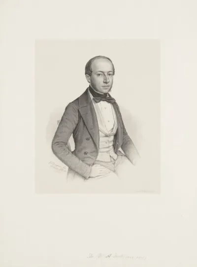 Portret van W. A. Perk