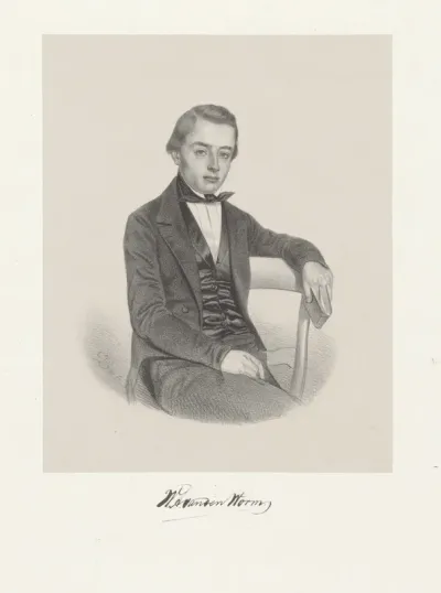 Portret van W. A. van den Worm