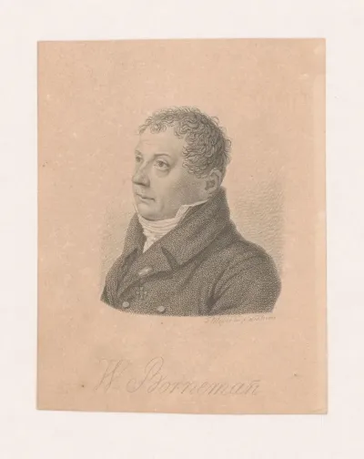 Portret van W. Borneman