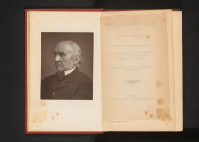 Portret van W. E. Gladstone