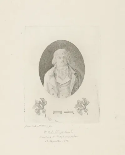 Portret van W.H.L. Slingerland