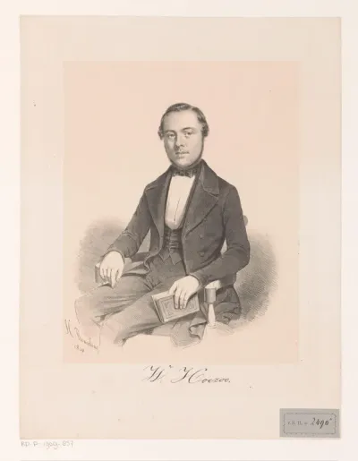 Portret van W. Hoezoo