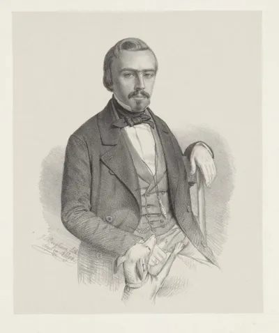 Portret van W. J. Kribs
