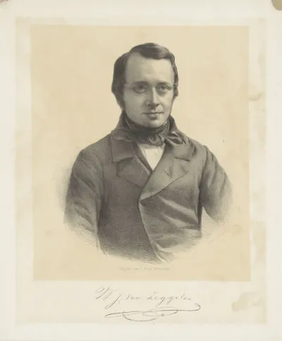 Portret van W.J. van Zeggelen