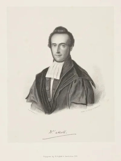 Portret van W. Moll
