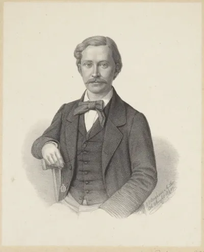 Portret van W. Th. de Jonge