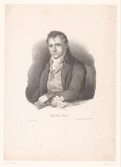 Portret van Walter Scott