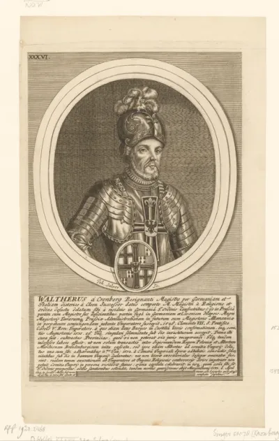 Portret van Walther von Cronberg