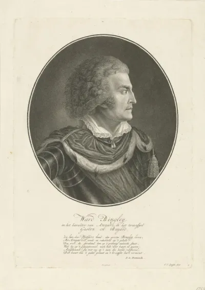 Portret van Ward Bingley in de rol van Avogaro