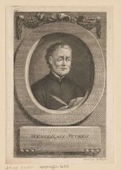 Portret van Wenceslaus Sturm