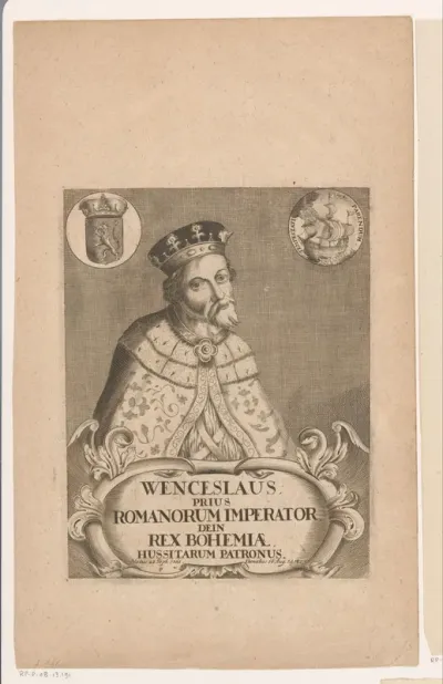 Portret van Wenceslaus van Bohemen