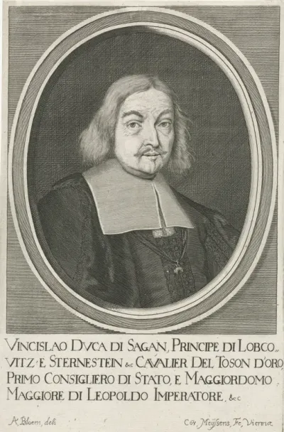 Portret van Wenzel Eusebius von Lobkowitz