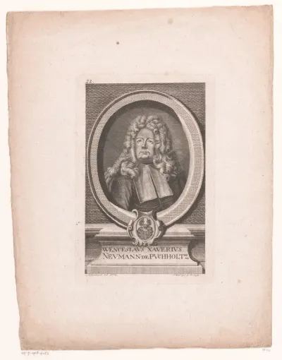 Portret van Wenzel Xaver Neumann von Puchholz
