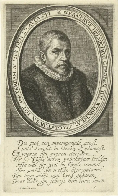 Portret van Werner Helmich