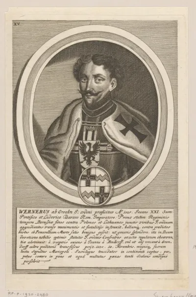Portret van Werner von Orseln