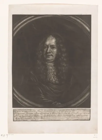 Portret van Werner zur Mühlen