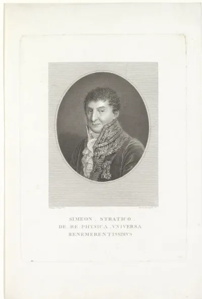 Portret van wetenschapper Simone Stratico