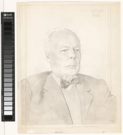Portret van Wibbo Hartman