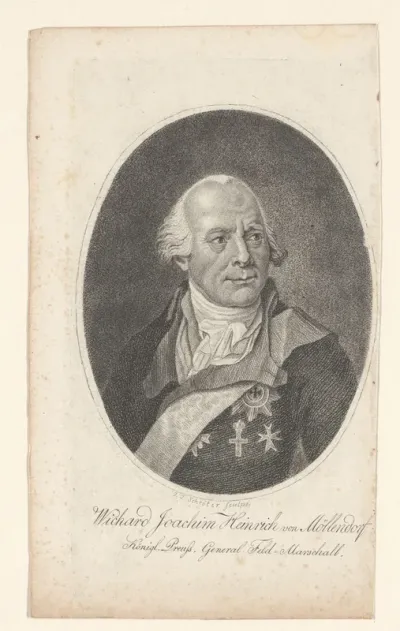Portret van Wichard von Möllendorf