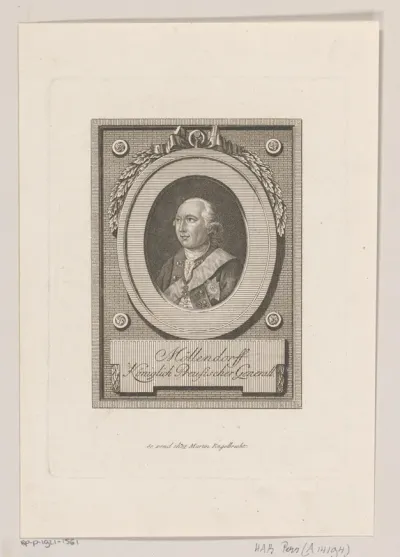 Portret van Wichard von Möllendorff