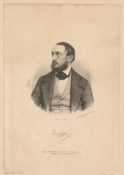 Portret van Wilhelm Adolph von Trützschler