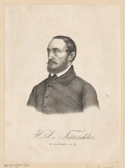 Portret van Wilhelm Adolph von Trützschler