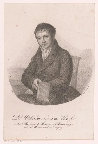 Portret van Wilhelm Andreas Haase
