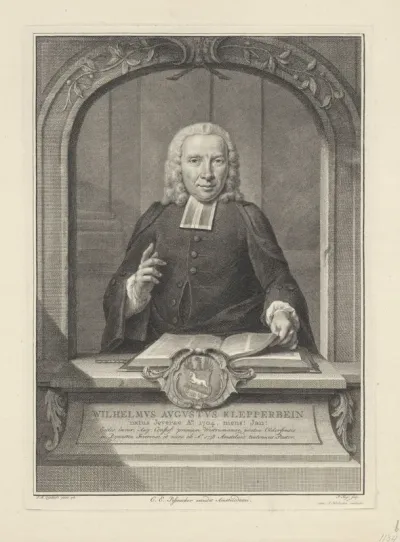 Portret van Wilhelm August Klepperbein