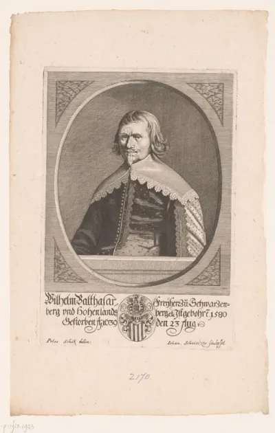 Portret van Wilhelm Balthasar zu Schwarzenberg