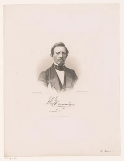 Portret van Wilhelm Bauer