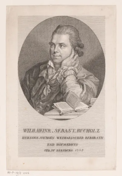 Portret van Wilhelm Bucholtz
