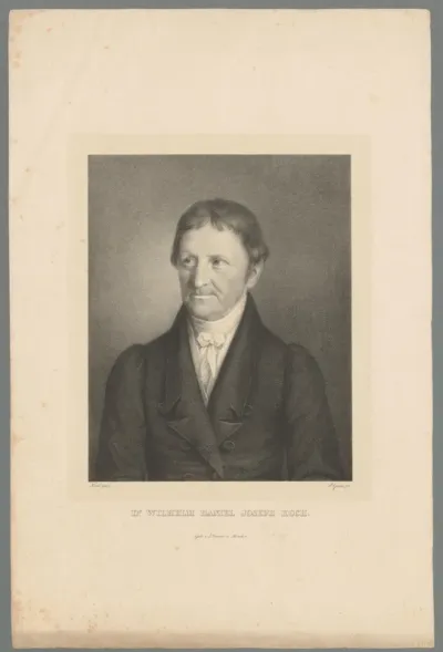 Portret van Wilhelm Daniel Joseph Koch