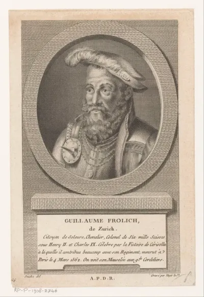Portret van Wilhelm Frölich