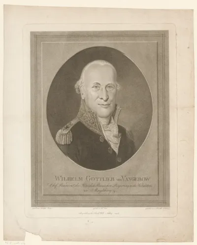 Portret van Wilhelm Gottlieb Vangerow