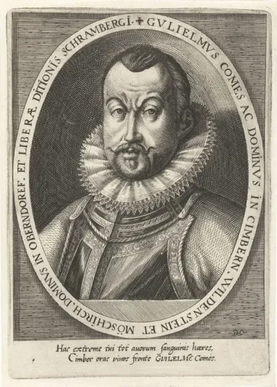 Portret van Wilhelm graaf van Zimmern