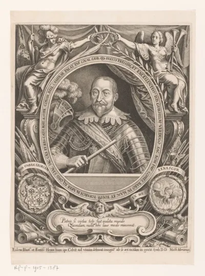 Portret van Wilhelm graaf Verdugo