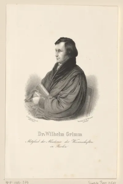 Portret van Wilhelm Grimm