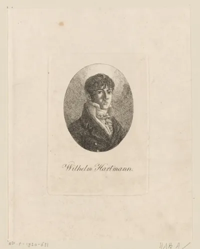 Portret van Wilhelm Hartmann