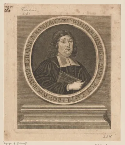 Portret van Wilhelm Heinrich von Deien