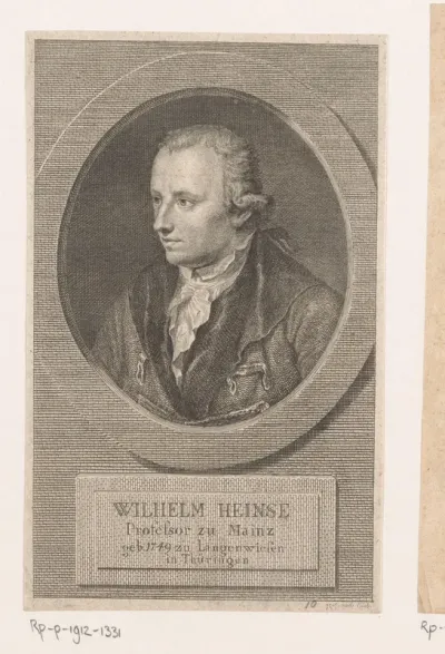 Portret van Wilhelm Heinse