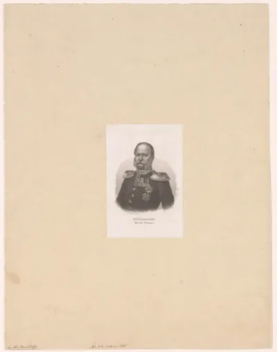 Portret van Wilhelm I van Duitsland als koning van Pruisen