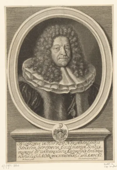 Portret van Wilhelm III Imhof