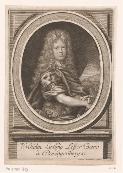Portret van Wilhelm-Ludwig von Döringenberg