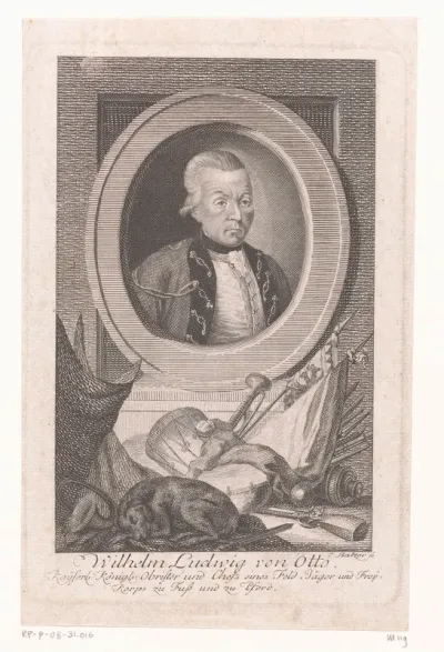 Portret van Wilhelm Ludwig von Otto