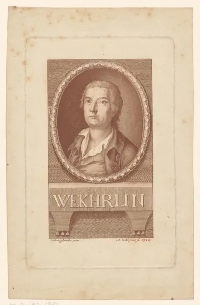 Portret van Wilhelm Ludwig Wekhrlin