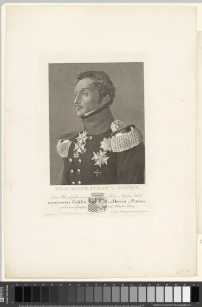 Portret van Wilhelm Malte I
